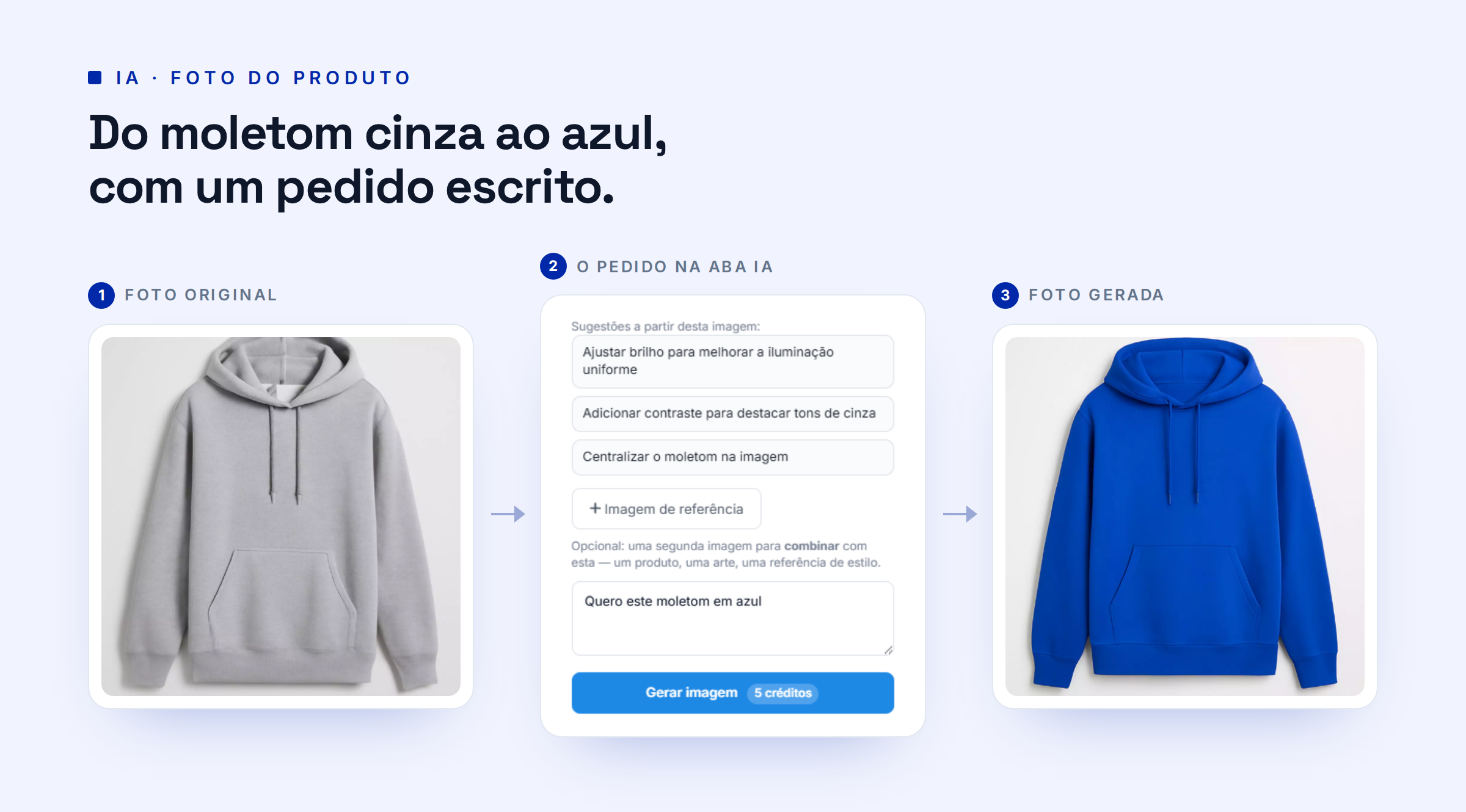 Tela original da plataforma Net Agência: Imagens com inteligência artificial