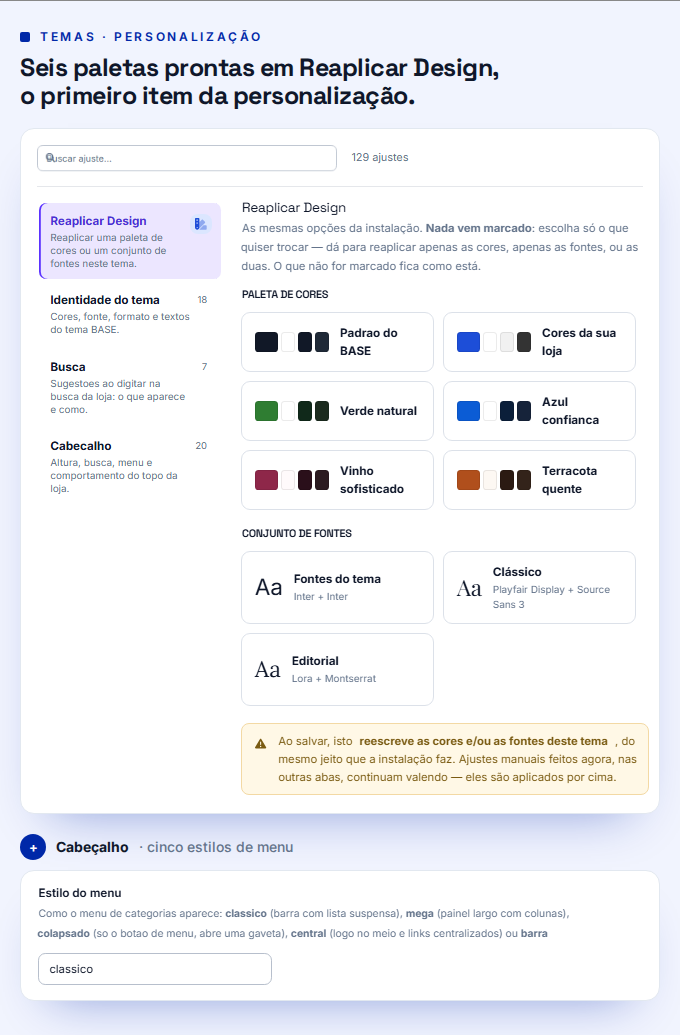 Paletas de cores no Reaplicar Design — Net Agência